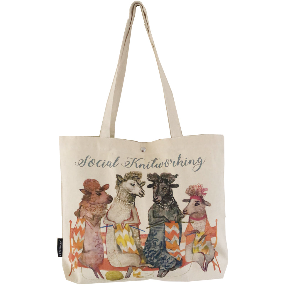 Where Needle Art Lives - Tote Bag