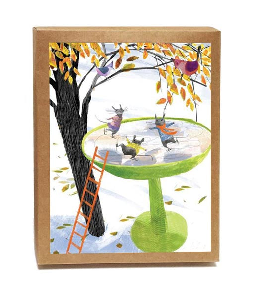 Mice & Birds Skate Boxed Notes - Set of 8 Cards