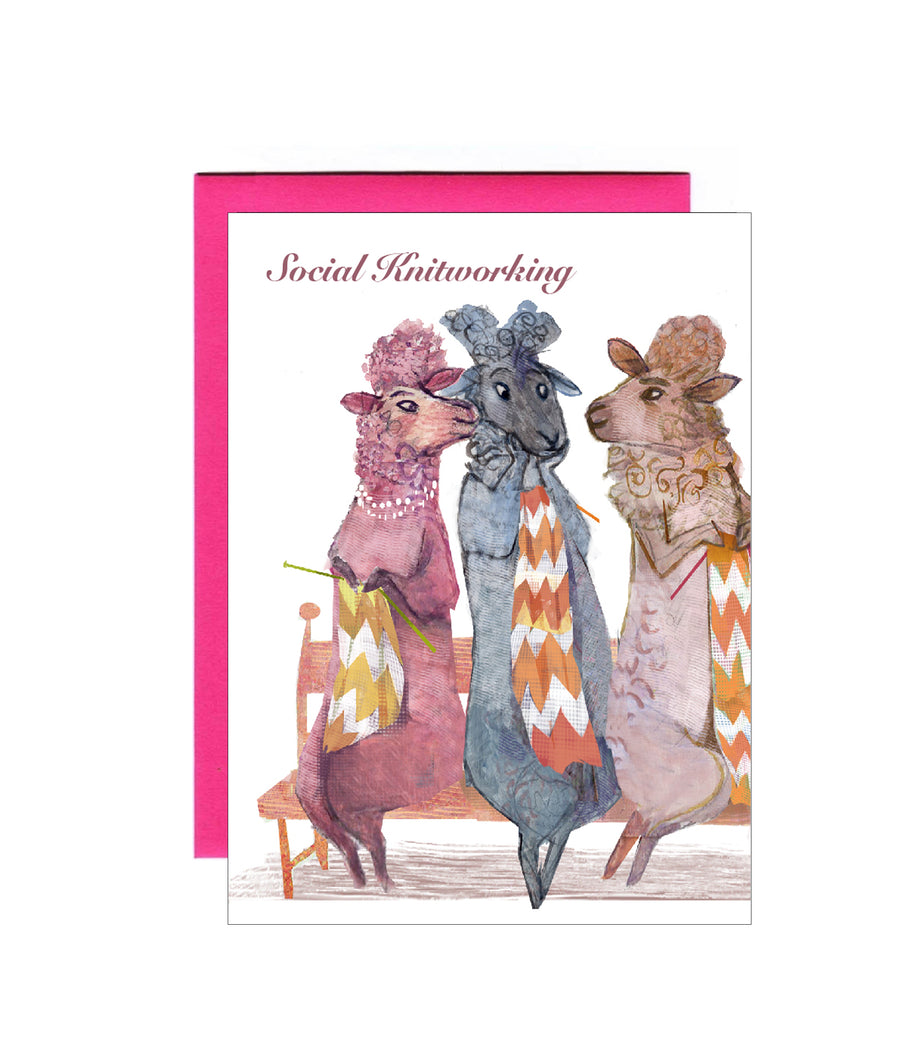Social Knitworking (Trifold)