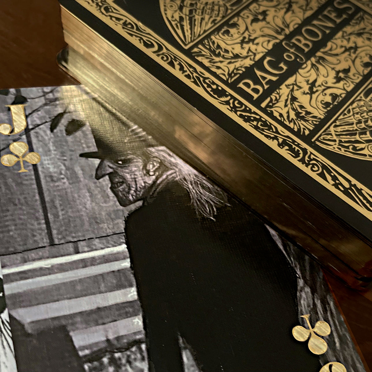 Bag of Bones Playing Cards - Premium Gold Edition