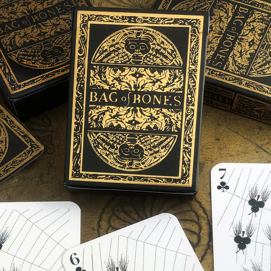 Bag of Bones Playing Cards - Premium Gold Edition