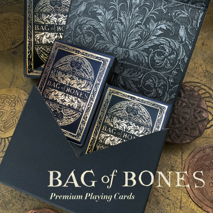 Premium Gift Box for Bag of Bones Playing Cards