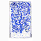 Blue Catousse Tea Towel