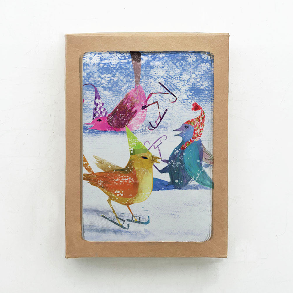 Bird Skate Boxed Notes | Single design set - 8 Cards