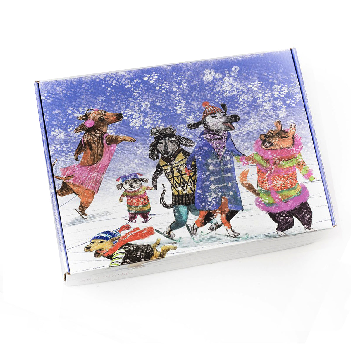 Dogs Skating Gift Box- Extra Large