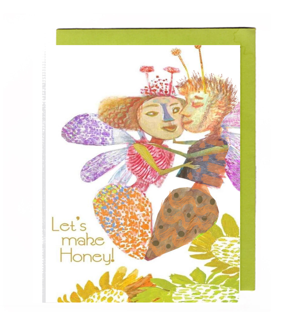 Let's Make Honey! Greeting card