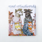 Social Knitworking Tea Towel