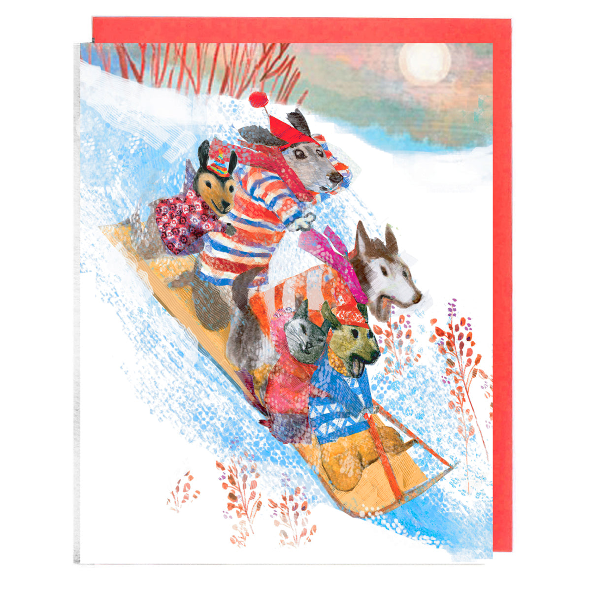 Large Tadoggan Two!  5"x7" Card