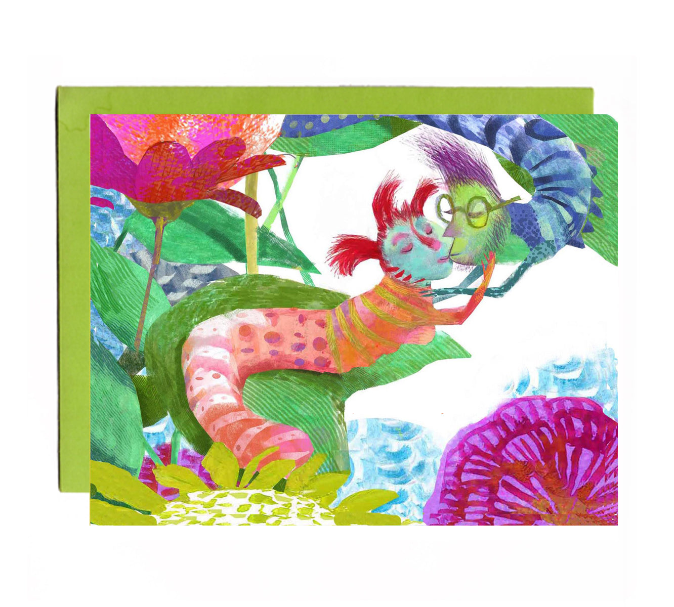 Let's Cocoon! Greeting card