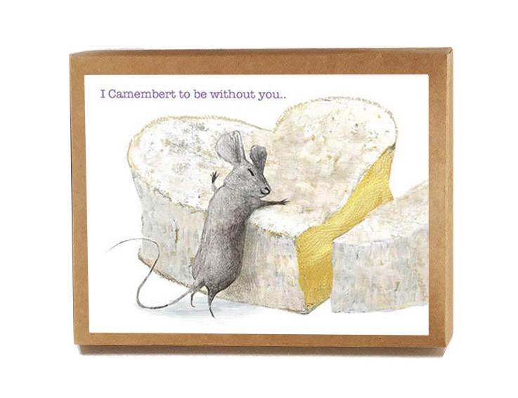 Cheese Lovers - Set of 8 Cards