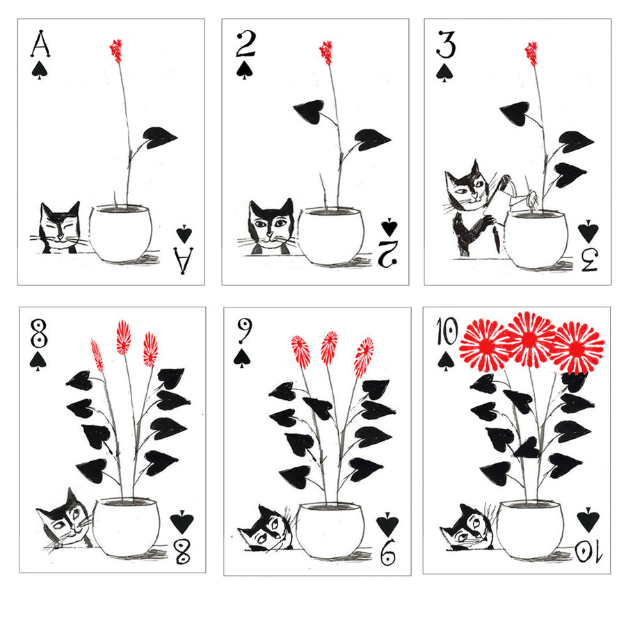 Kitten Club Playing Cards