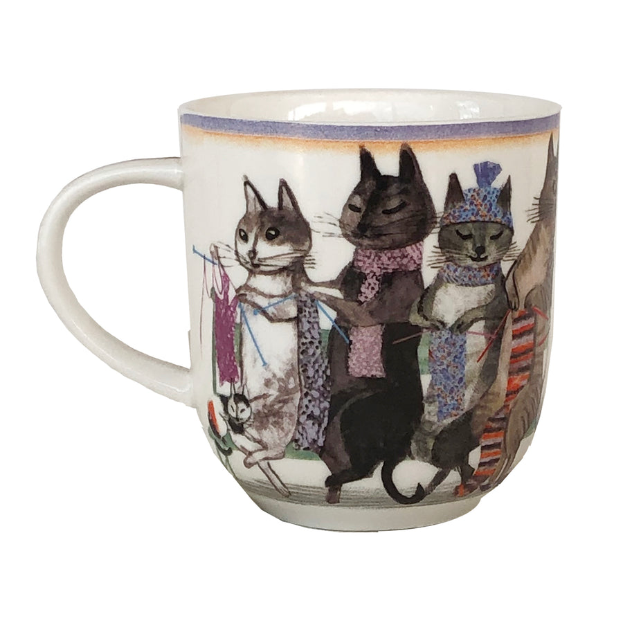 Knit & Purrl Mug