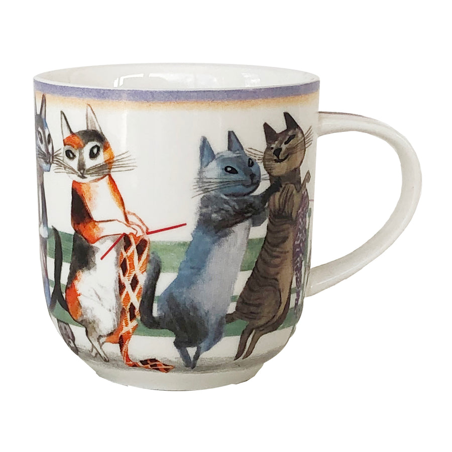Knit & Purrl Mug