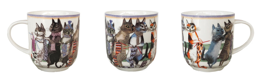 Knit & Purrl Mug