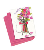 Merci Bouquet Boxed Notes | Single design set - 8 Cards