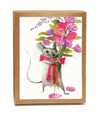 Merci Bouquet Boxed Notes | Single design set - 8 Cards