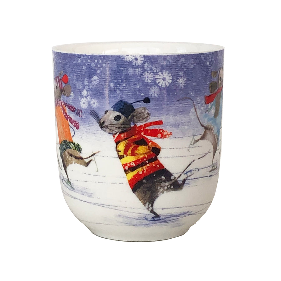 Mice Skating Mug