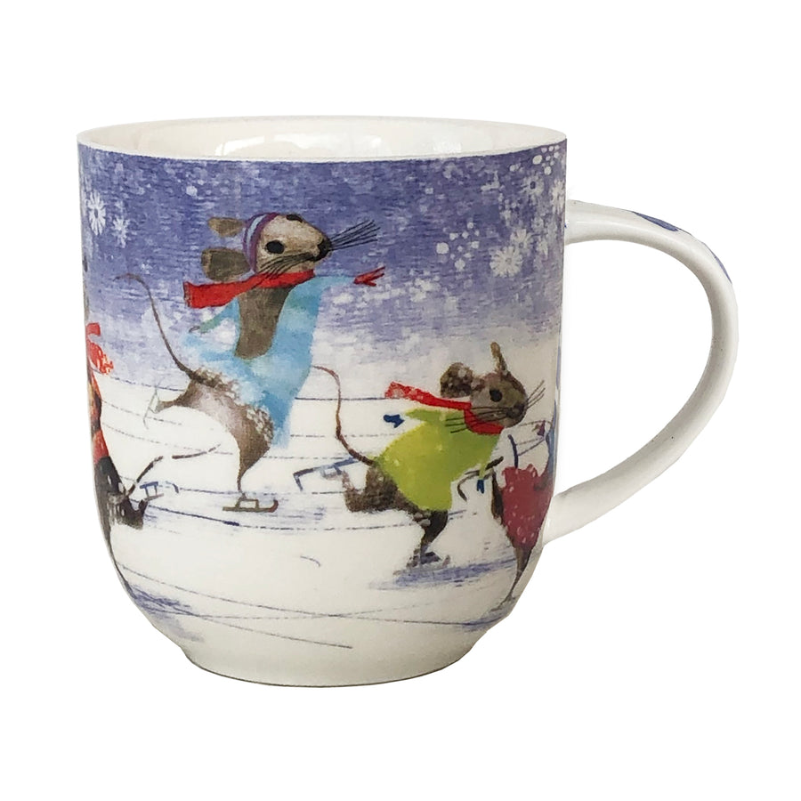 Mice Skating Mug