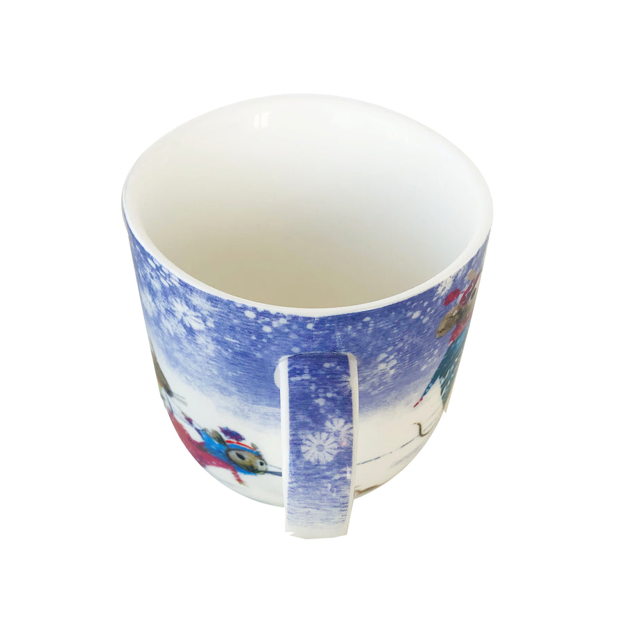 Mice Skating Mug