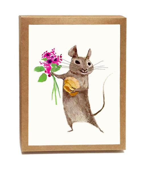 Mousie Beaucoup Boxed Notes - Set of 8 Cards