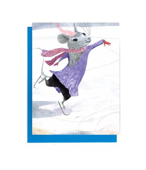 One Mouse Skate Boxed Notes - Set of 8 Cards