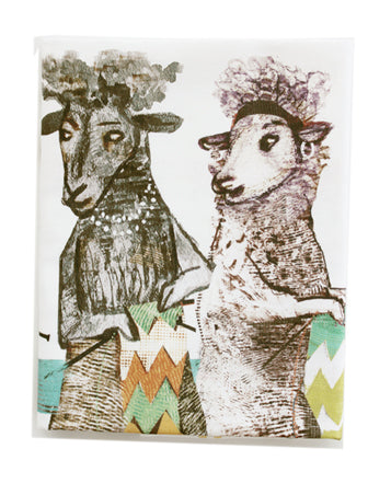 Social Knitworking Tea Towel