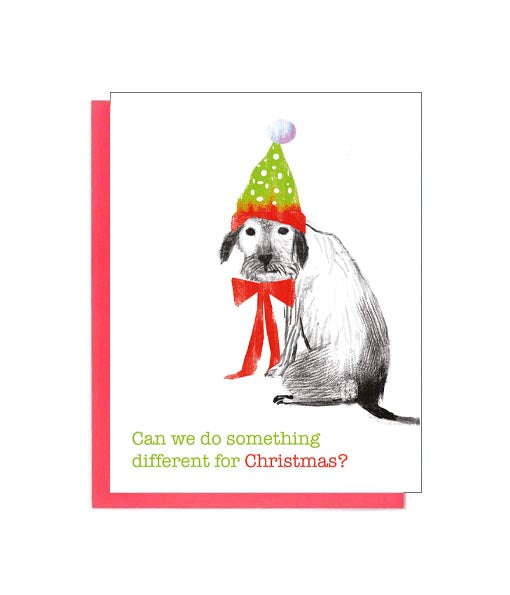 Something Different For Christmas Boxed Notes | Single design set - 8 Cards