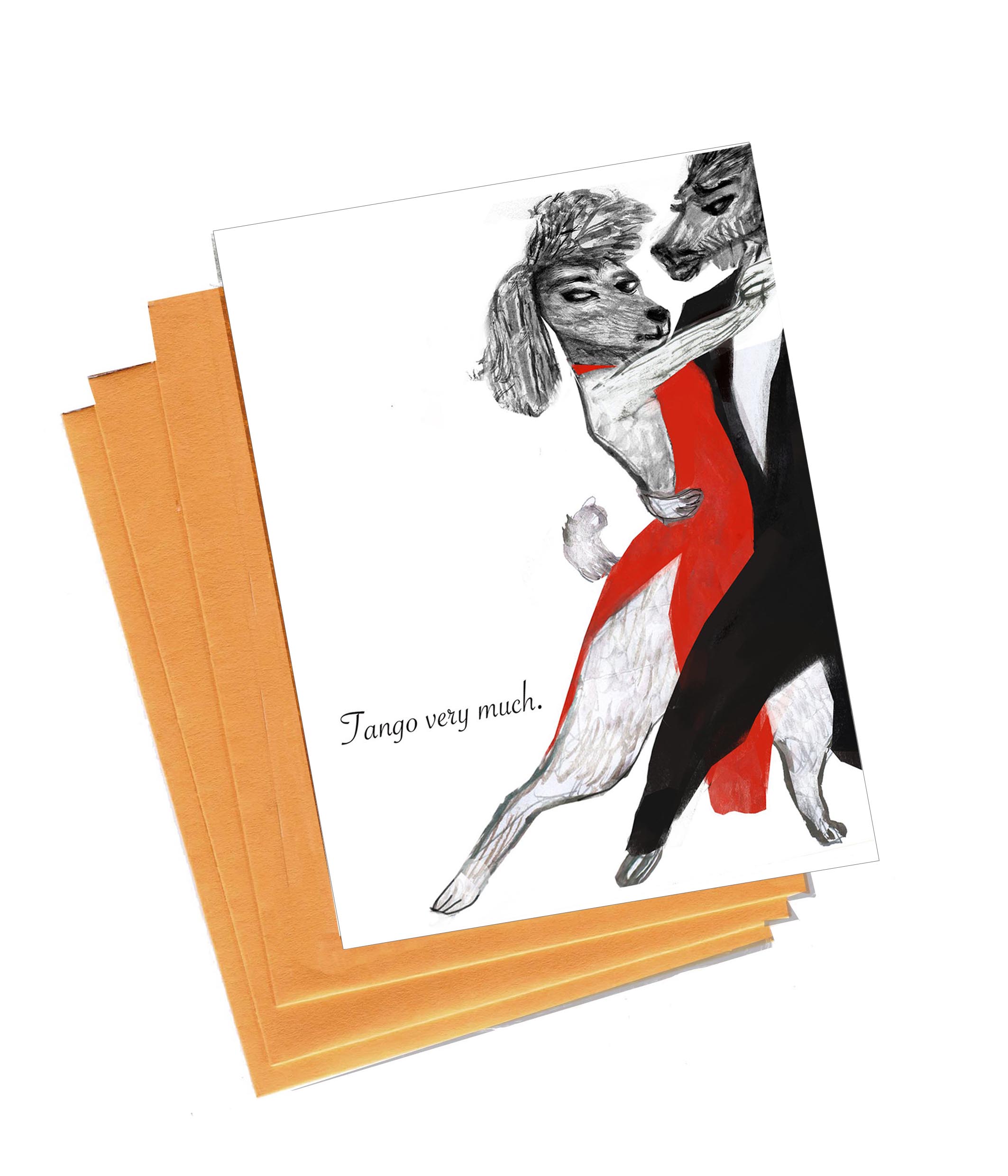 Tango Very Much Boxed Notes | Single design set - 8 Cards