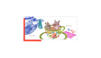 Tea For Two Greeting Card (Trifold)