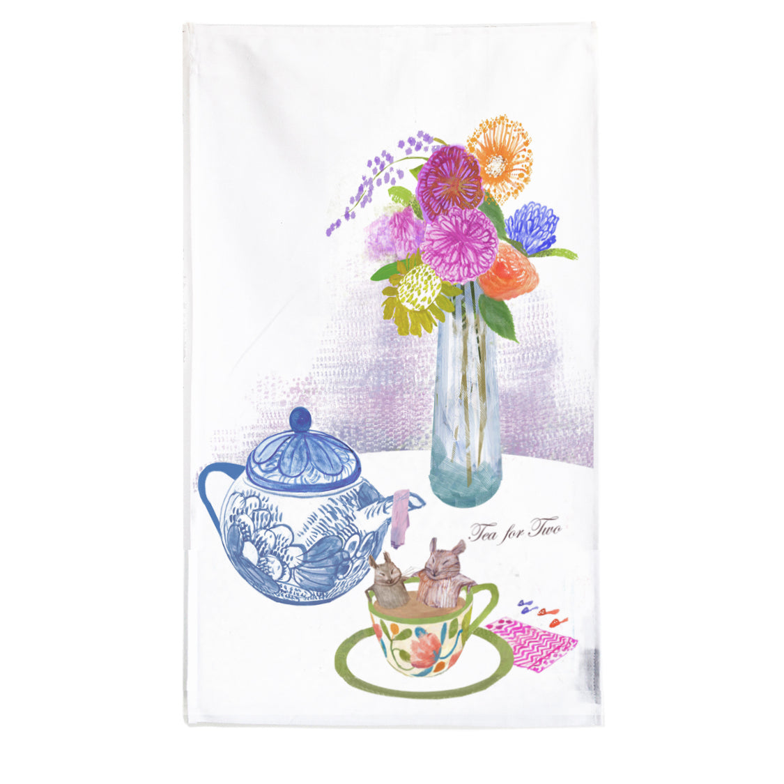 Tea For Two Tea Towel
