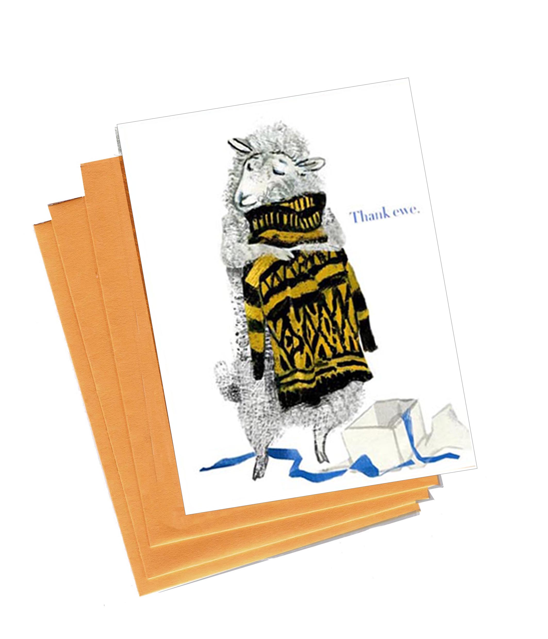 Thank Ewe Boxed Notes | Single design set - 8 Cards