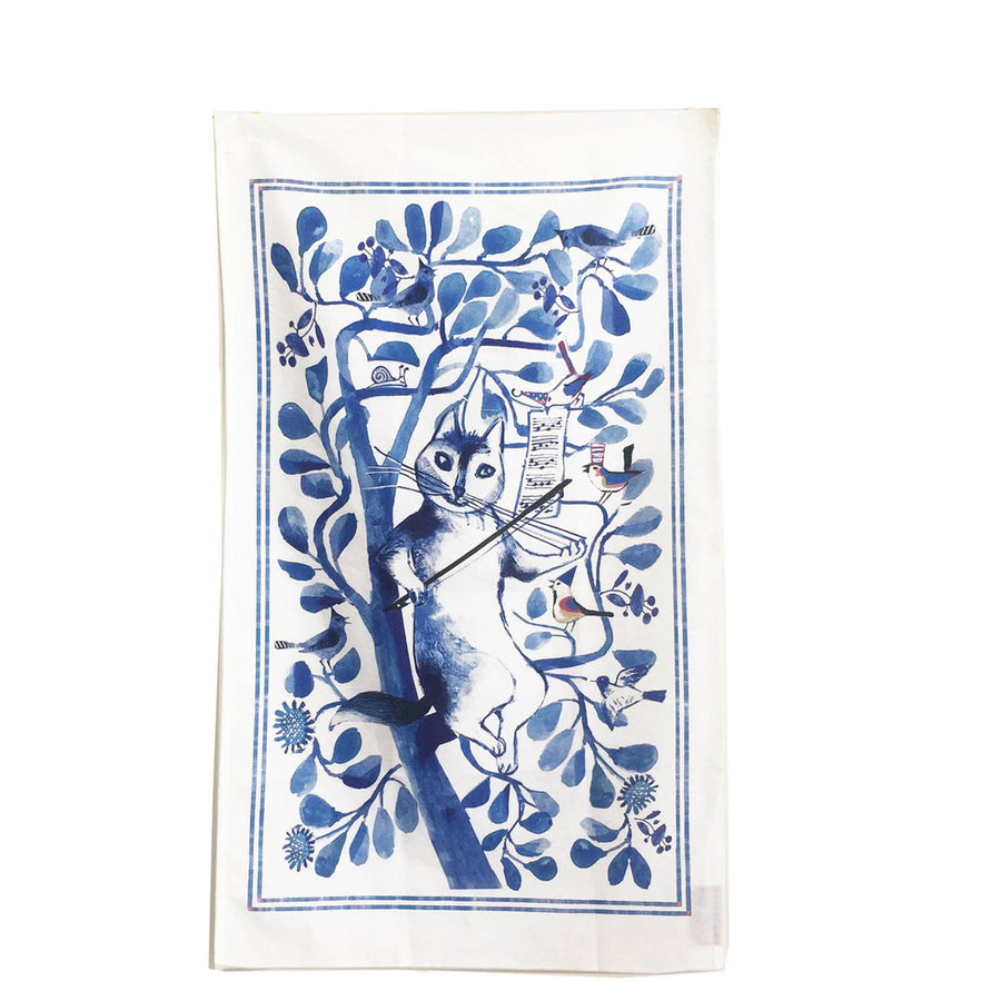 Whisker Violin Tea Towel